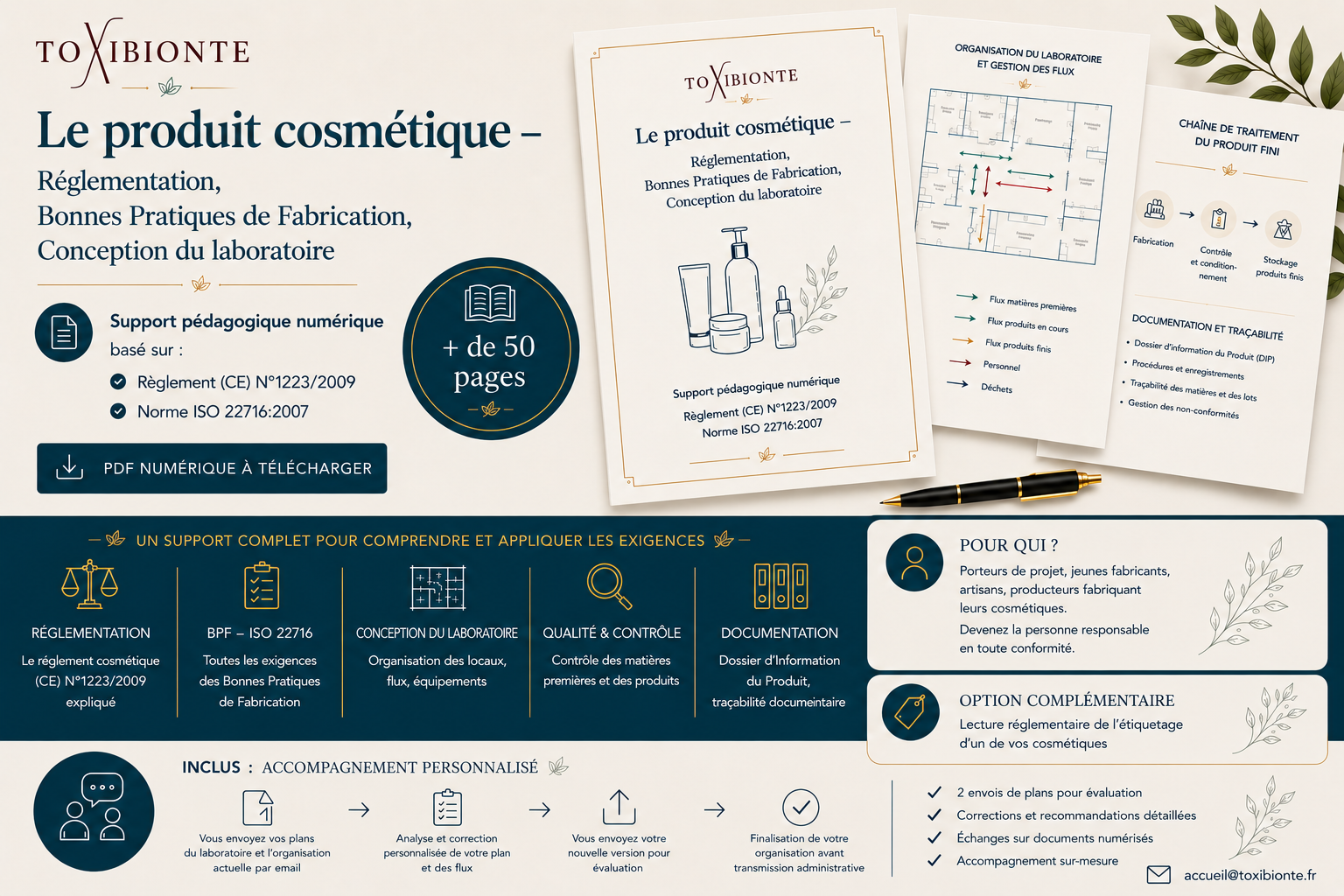 Présentation du support pédagogique & services -Cosmétiques BPF Présentation du support pédagogique & services - cosmétique